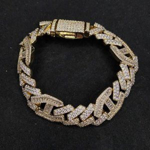 18mm Gold Plated Bracelet
